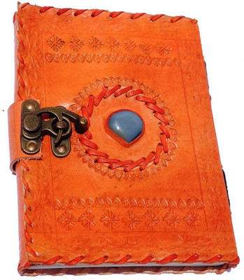 Anshika International A5 Diary(diary, Orange)