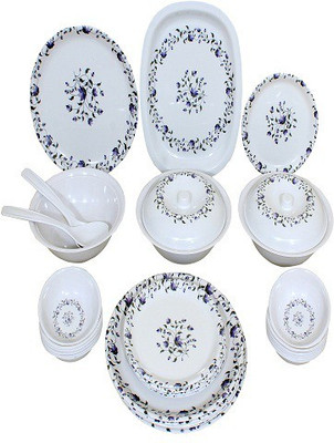 

Sunshine Dinner Set 32 pcs Round Dinner Set(Melamine)