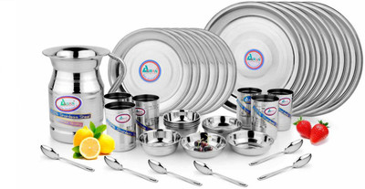 

airan KHANA KHAZANA AIRAN Dinner Set(Steel)