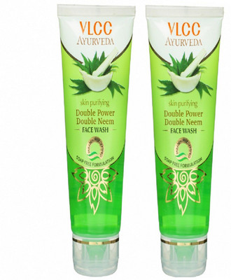 

VLCC Ayurveda Skin Purifying Double Power Double Neem Face Wash(200 ml)