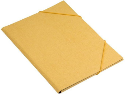 

NUMIC Paper Canvas Folder(Set Of 1, Yellow)