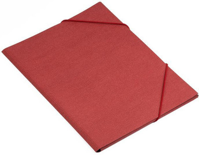 

NUMIC Paper Canvas Folder(Set Of 1, Red)