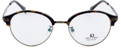 

Sixty Three Full Rim Round, Square Frame(51 mm