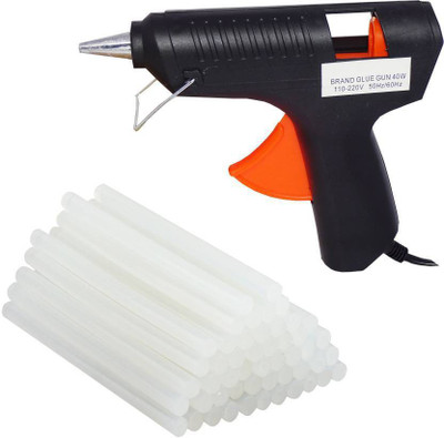 

provouge heavy duty 40 watt glue gun with 25 glue stick free for bonding wooden craft,kids toys,sandal,etc Standard Temperature Corded Glue Gun(11 mm)