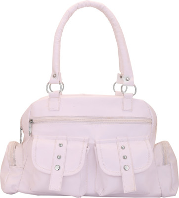 

Lady bar Shoulder Bag(White)
