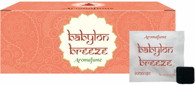 

Aromafume Babylone Breeze Incesne Bricks ( Large) Fresh Agarbattis(28 Units)