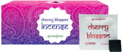 

Aromafume Cherry Blossom Incense (Large) Sweet Agarbattis(28 Units)