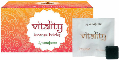 Aromafume Vitality Incense (Medium) Lemon Agarbattis(18 Units)