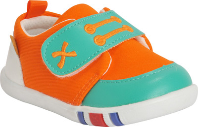 

Kiwi Boys & Girls Velcro Sneakers(Orange