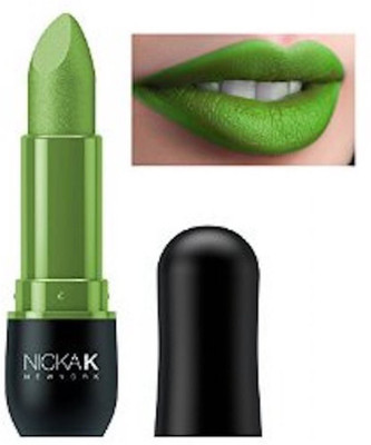 nickak vivid matte lipstick lime(lime, 3.5 g)