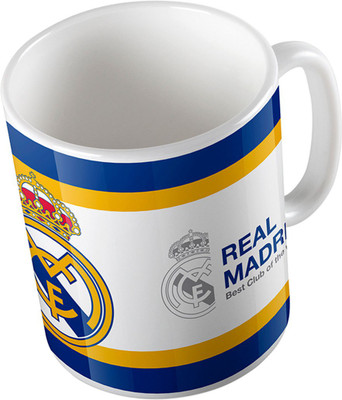 

Real Madrid FC Real Madrid MF04 Ceramic Mug(60 ml), White