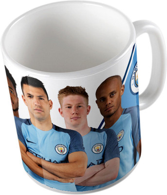 

Manchester City F.C. Manchester City PL Ceramic Mug(60 ml), Blue