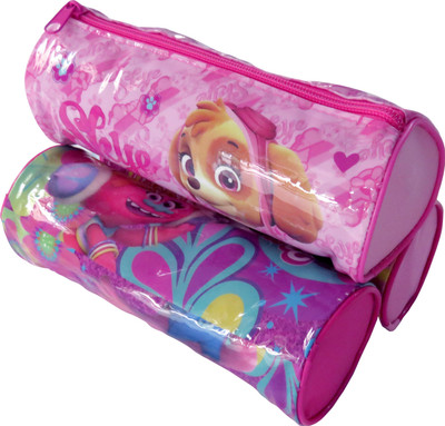

PEPUP Birthday Return Gift - Cartoon Character Pencil Pouch Art Plastic Pencil Boxes(Set of 5, Multicolor)