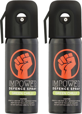 

IMPOWER Self Defence Green Chilli Spray Pepper Stream Spray