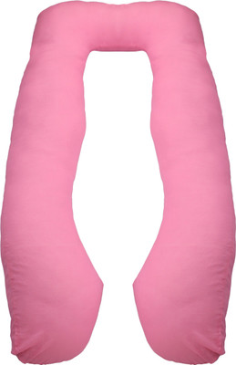 

Mamma's Maternity Solid Pregnancy Pillow Pack of 1(Pink)