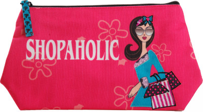 

pinaken SHOPAHOLIC Cosmetic Bag(Multicolor)