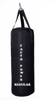 

FACTO POWER Regular 3.5 Feet Long, SRF - ECONOMIC Material, Black Color, Unfilled with Hanging Straps Hanging Bag(3.5, 42 kg)