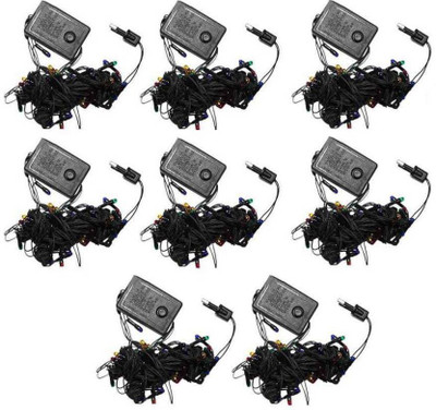 

VRCT 130 inch Multicolor Rice Lights(Pack of 8)