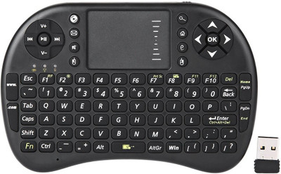 MBOX 2.4GHz Portable Mini Wireless Keyboard with Touchpad Mouse for Android TV BOX,PC,PAD,XBOX 360,PS3,HTPC,IPTV Media Streaming Device(Black)