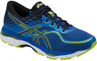 

Asics Gel-Cumulus 19 Running Shoes For Men(Multicolor, Directoire blue::peacoat::energy green