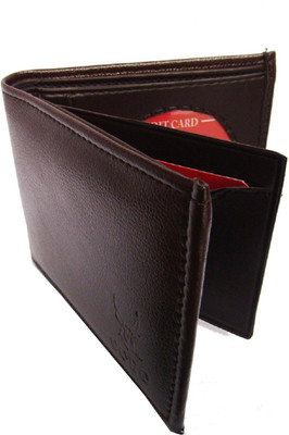 

Peacock Mundkar Boys Brown Artificial Leather Wallet(7 Card Slots)
