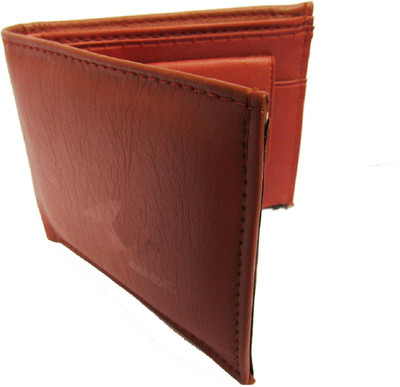 

Peacock Mundkar Boys Tan Artificial Leather Wallet(5 Card Slots)