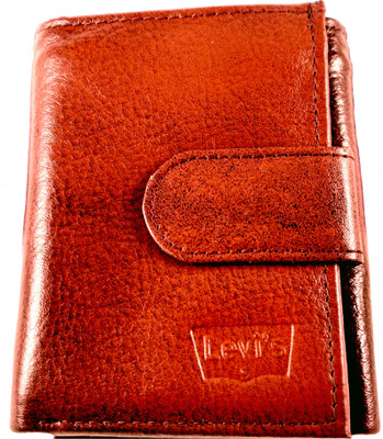 

Levi's Men Brown Genuine Leather Wallet(4 Card Slots)