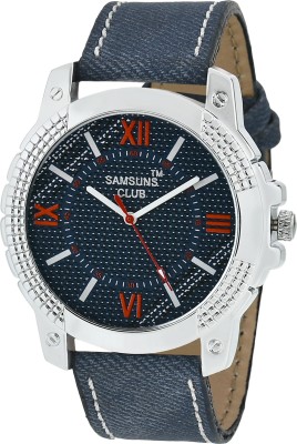 samsuns club 108- blue-blue-crm Watch  - For Boys   Watches  (samsuns club)