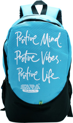 

SARA Blue Positive 25 L Backpack(Blue)