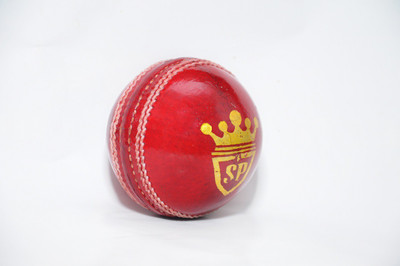 

Shredded Prophysique ONE Day Cricket Leather Ball(Pack of 1, Gold), Red