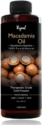 

Ryaal Macadamia Oil- 100% Pure & Natural Carrier Oil(500 ml)