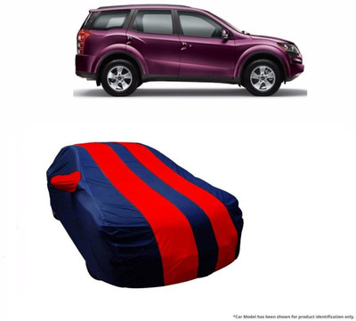 Flipkart SmartBuy Car Cover For Renault Kwid (With Mirror Pockets)(Red, Blue)