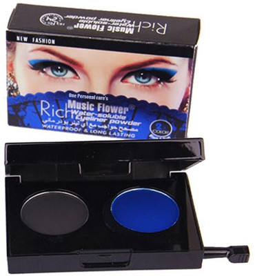

One Personal Care One Personal Care Glide & Shout | Up Town Series | 2 x Color | Cake Powder | All Day Wear 4 g(Velvet Black, Velvet Blue)