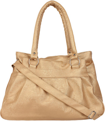 

Ayeshu Shoulder Bag(Beige, Gold)