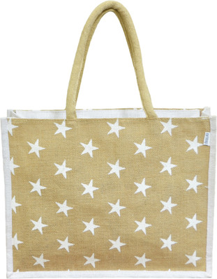 

Earthbags Hand-held Bag(White, Yellow)