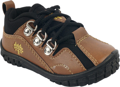 

BUNNIES Boys Lace Running Shoes(Multicolor, Tan