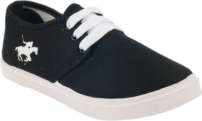 

BUNNIES Boys Slip on Loafers(Black