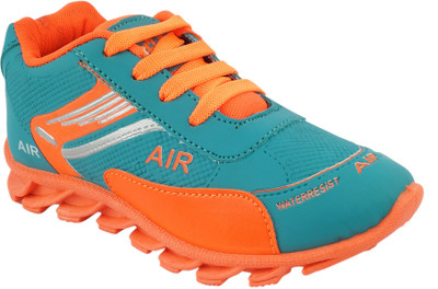 

BUNNIES Girls Lace Running Shoes(Orange