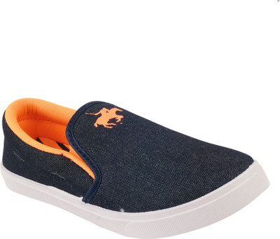 

BUNNIES Boys Slip on Loafers(Orange