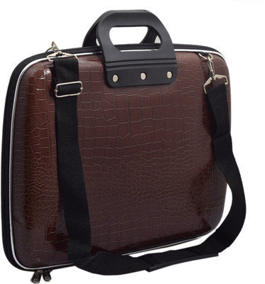 

RAMRAJYA 15.6 inch Laptop Messenger Bag(Brown), Brown01