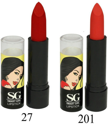 

Amura Smart Girl LipStick Set of 2(27201, 4.5 g)