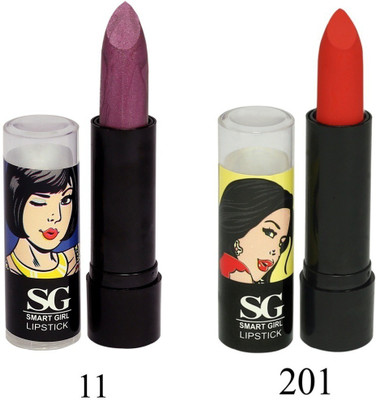 

Amura Smart Girl LipStick Set of 2(11201)