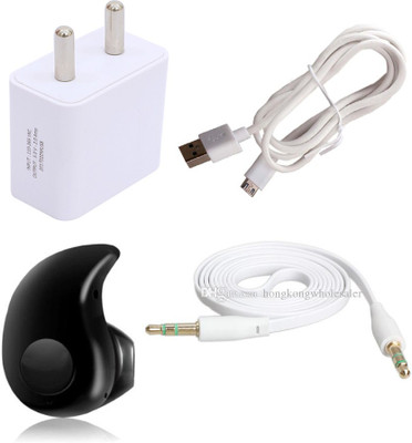 TROST Wall Charger Accessory Combo for Lenovo A7000(White)