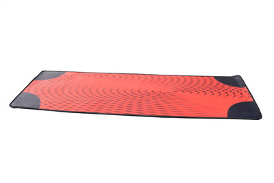 

ReTrack Extended Gaming Mouse Mat / Pad - XXL Large, Wide (Long) Black Mousepad, Stitched Edges | 36"x11"x0.12" Mousepad(Red)