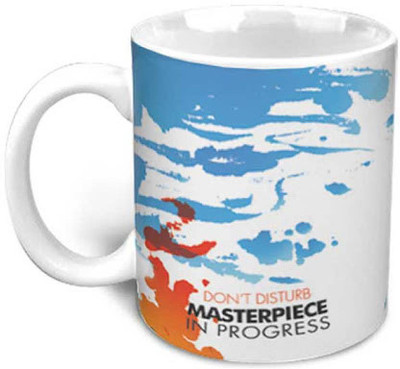 

VAMSUM MASTERPIECE IN PROGRESS Ceramic Mug(350 ml), Multicolor