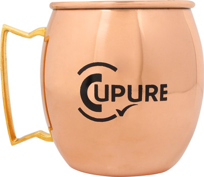 

Cupure copper Mug Cupure Copper Mug(500 ml), Gold