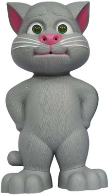 

Toyshine 12" Big Talking Cat Touch Response Record & Repeat with Cool Flash Light Eyes 100% Non Toxic(Multicolor)