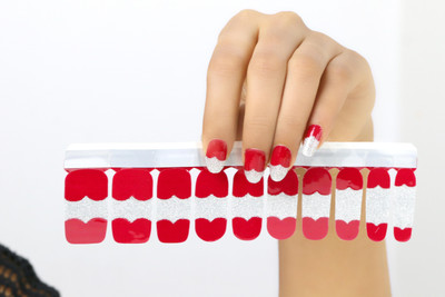 

Republic Of Skin London Nail Polish Stickers - Berry Pop(Berry Red)