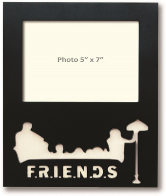 

Cubikfeet Wood Photo Frame(Black, 1 Photos)