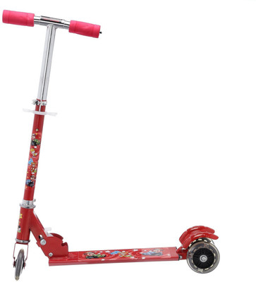 

Toyshine Foldable and Adjustable 3 Wheel Scooty For Kids {RED}(Red)